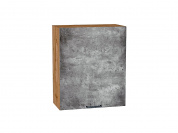 Шкаф верхний с 1-ой дверцей Флэт 716*600*318 Temple Stone 2S / Дуб Вотан