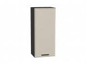 Шкаф верхний с 1-ой дверцей Фрейм 920*400*324 Cream Silk / Graphite