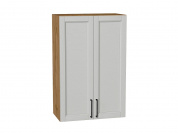 Шкаф верхний с 2-мя дверцами Сканди 920*600*320 Grey Silkwood / Дуб Вотан