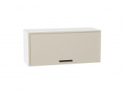 Шкаф верхний горизонтальный Фрейм 358*800*324 Cream Silk / Белый