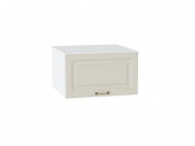 Шкаф верхний горизонтальный глубокий Ницца 358*600*574 Агат / Белый