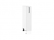 Шкаф нижний бутылочница Сканди 816*150*480 White Silkwood / Белый