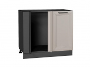 Шкаф нижний угловой Нео 816*890*480 Clay Silk / Graphite