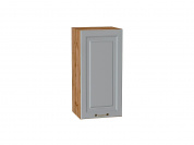 Шкаф верхний с 1-ой дверцей Ницца 716*350*318 Графит / Дуб Вотан
