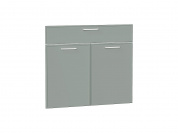 Комплект фасадов Квадро для каркаса Ф-51М Н801М 708*792*19 Аквамарин