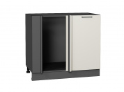 Шкаф нижний угловой Флэт 816*890*478 Cashmere In 2S / Graphite