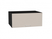 Шкаф верхний горизонтальный глубокий Квадро 358*800*577 Кашемир / Graphite