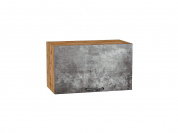 Шкаф верхний горизонтальный Флэт 358*600*318 Temple Stone 2S / Дуб Вотан