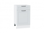 Шкаф нижний с 1-ой дверцей и ящиком Ницца 816*500*478 Blanco / Белый