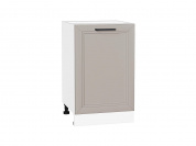 Шкаф нижний с 1-ой дверцей Нео 816*500*480 Clay Silk / Белый