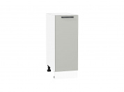 Шкаф нижний с 1-ой дверцей Лайт 816*300*478 Special Grey / Белый