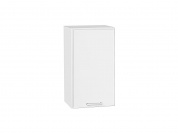 Шкаф верхний с 1-ой дверцей Квадро 716*400*321 Белый / Белый