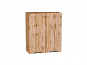 Шкаф верхний с 2-мя дверцами Флэт 716*600*318 Wotan Oak 2S / Дуб Вотан