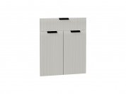 Комплект фасадов Евро Лайн для каркаса Ф-41М Н601М/ШП601 709*598*16 Агат