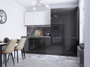 Фьюжн-07 2140*2700*600 Silky White/Anthracite