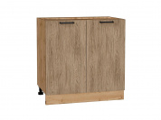Шкаф нижний с 2-мя дверцами Флэт 816*800*478 Natural Casella Oak 2S / Дуб Вотан