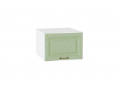 Шкаф верхний горизонтальный глубокий Ницца 358*500*574 Дуб оливковый / Белый