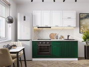 Дублин-01 2140*1900*600 Special White/Special Green