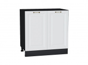 Шкаф нижний с 2-мя дверцами Ницца 816*800*478 Белый / Graphite