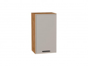 Шкаф верхний с 1-ой дверцей Фрейм 716*400*324 Clay Silk / Дуб Вотан