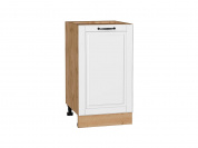 Шкаф нижний с 1-ой дверцей Дублин 816*450*478 Special White / Дуб Вотан