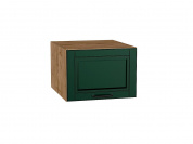 Шкаф верхний горизонтальный глубокий Дублин 358*500*574 Special Green / Дуб Вотан