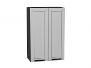 Шкаф верхний с 2-мя дверцами Глетчер 920*600*318 Гейнсборо Силк / Graphite