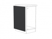 Фасад боковой для нижнего шкафа ФТ 716 716*573*16 Graphite