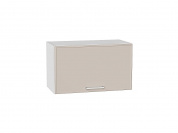 Шкаф верхний горизонтальный Квадро 358*600*321 Кашемир / Белый