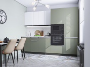 Фьюжн-07 2140*2700*600 Silky White/Silky Mint