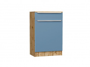 Тумба Стиль ТБ-601 с ящиком 907*600*380 Silky Blue
