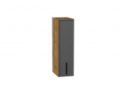 Шкаф верхний бутылочница Фрейм 716*200*324 Stormy Silk / Дуб Вотан