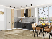 Евро Лайн-07 2340*2000/3000*600 Агат/Антрацит