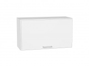 Шкаф верхний горизонтальный Квадро 458*800*321 Белый / Белый