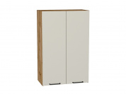 Шкаф верхний с 2-мя дверцами Флэт 920*600*318 Cashmere In 2S / Дуб Вотан