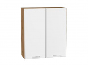 Шкаф верхний с 2-мя дверцами Квадро 920*800*321 Белый / Дуб Вотан