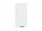 Шкаф верхний с 1-ой дверцей Фрейм 920*400*324 White Silk / Белый