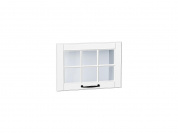 Комплект фасадов Дублин со стеклом для каркаса Ф-84 ВГ500 354*496*16 Special White