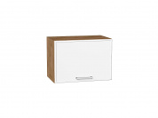 Шкаф верхний горизонтальный Квадро 358*500*321 Белый / Дуб Вотан