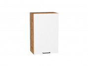 Шкаф верхний с 1-ой дверцей Флэт 716*450*318 White In 2S / Дуб Вотан
