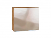 Шкаф верхний с 2-мя дверцами Фьюжн 716*800*320 Gallant / Дуб Вотан