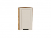 Шкаф верхний торцевой Нео 716*300*306 Cream Silk / Дуб Вотан