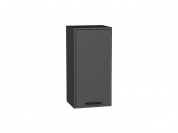 Шкаф верхний с 1-ой дверцей Фрейм 716*350*324 Stormy Silk / Graphite