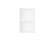 Каркас верхнего торцевого шкафа 716*300*288 Белый