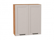 Шкаф верхний с 2-мя дверцами Нео 920*800*320 Clay Silk / Дуб Вотан