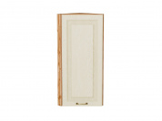 Шкаф верхний торцевой Ницца 920*300*304 Дуб крем / Дуб Вотан