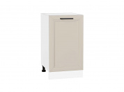 Шкаф нижний с 1-ой дверцей Нео 816*450*480 Cream Silk / Белый