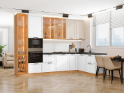 Нео-04 2340*3200/1800*600 Cream Silk/White Silk