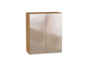 Шкаф верхний с 2-мя дверцами Фьюжн 716*600*320 Gallant / Дуб Вотан