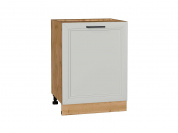 Шкаф нижний с 1-ой дверцей Нео 816*600*480 Grey Silk / Дуб Вотан